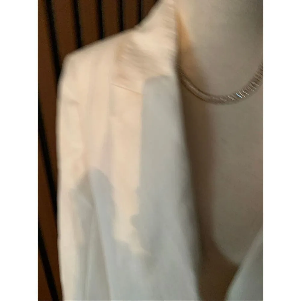 Zara white blazer oversize size xs work attire classy work blazer NWT - Image 3