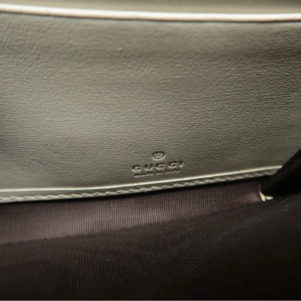 Gucci NWOT  1995 Horsebit Chain Wallet 'Mystic White' - Image 5