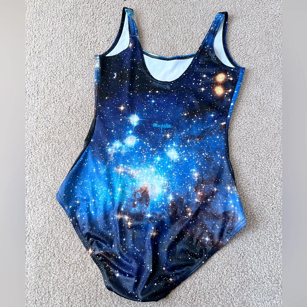 💙Host Pick!💙 Black Milk Clothing Galaxy Blue Swimsuit - Image 3