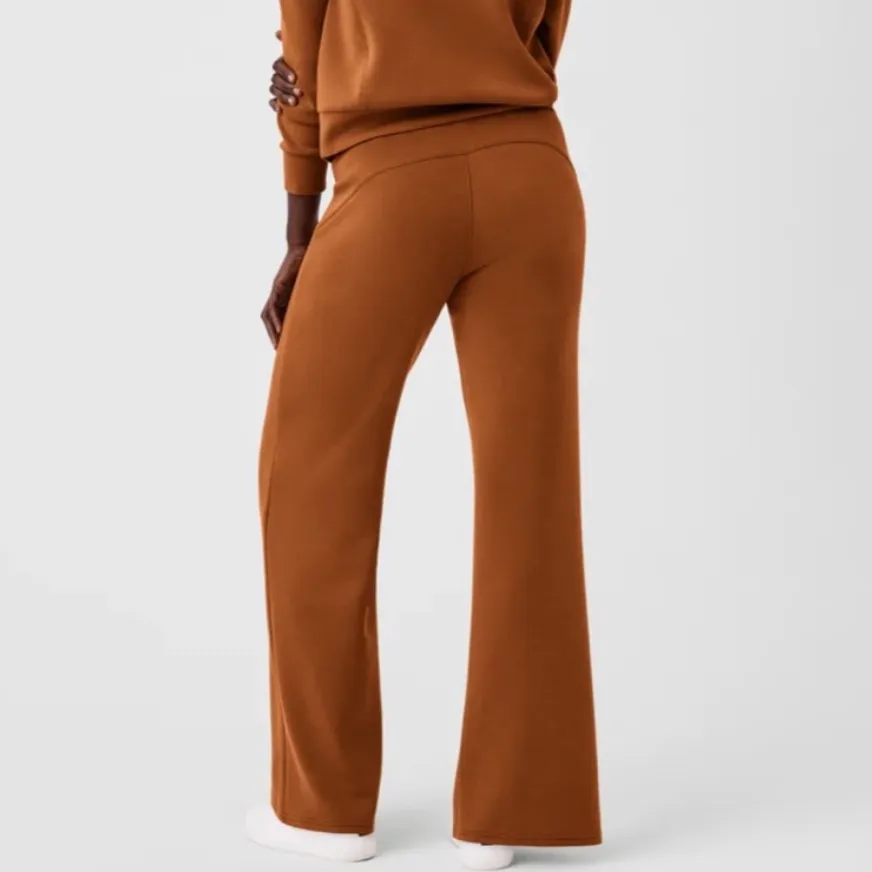 Spanx AirEssentials Wide Leg Pants in Butterscotch - Image 2