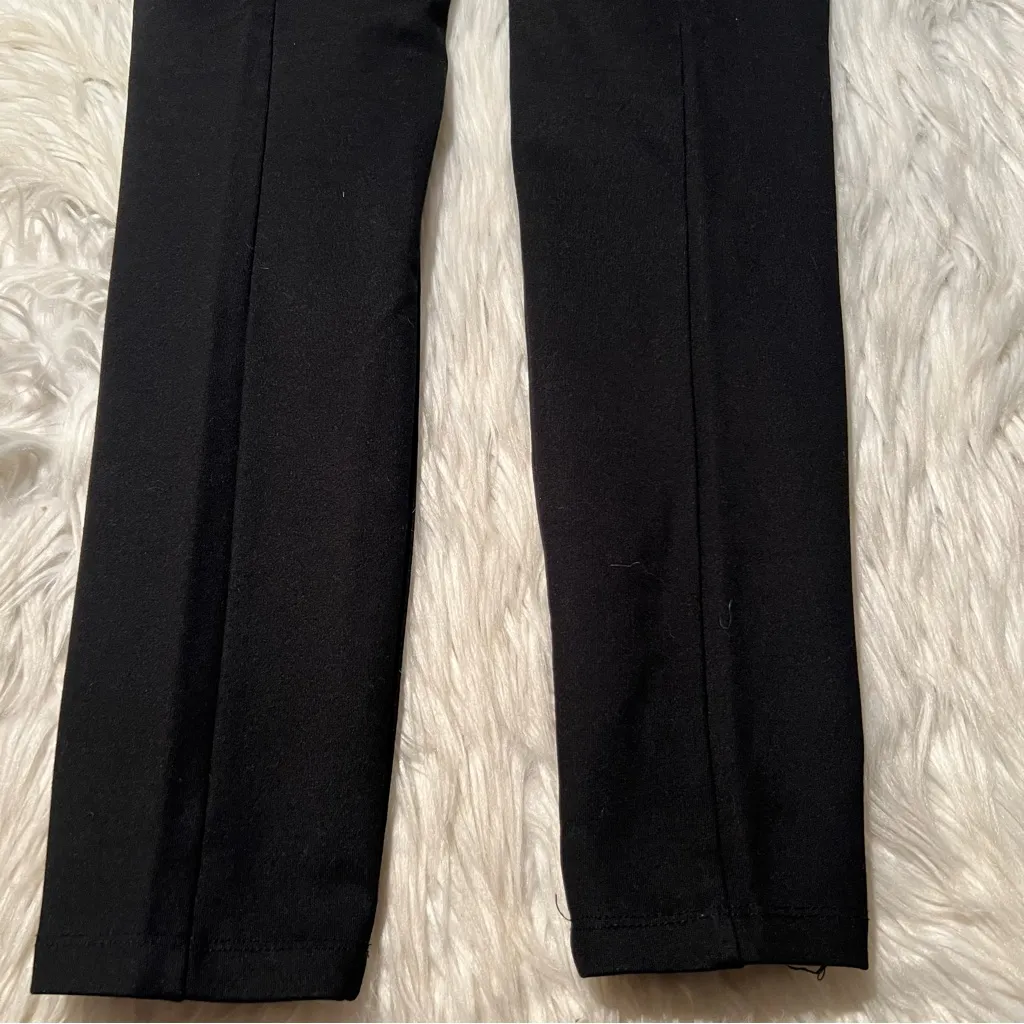 Zara Basic Collection Pull On Dress Pants Skinny Black M - Image 7