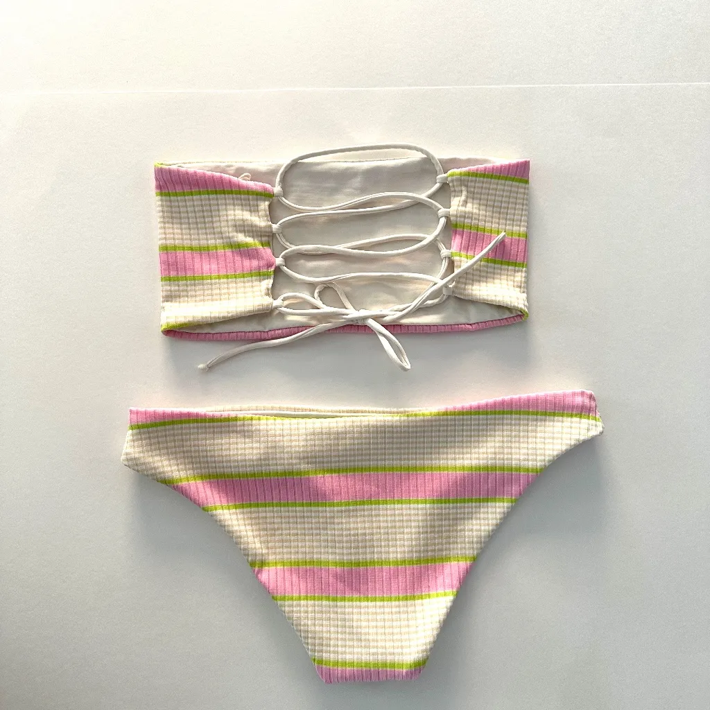 l*space L* Reversible Bikini Set - Top Size‎ L Adjustable - Bottom Size S. - Image 7