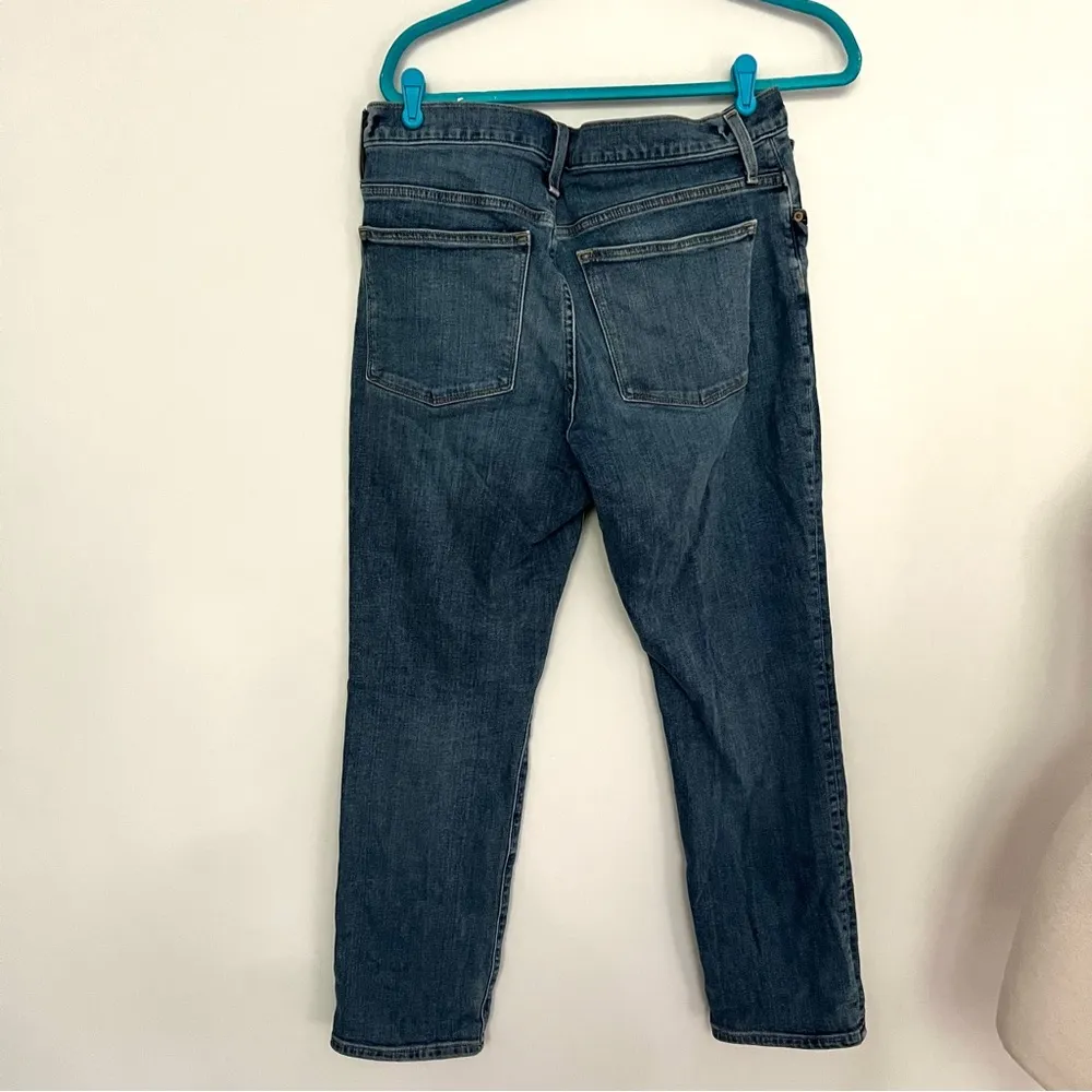 J Crew Factory Blue Denim Slim Boyfriend Cut Jeans size 30 - Image 4