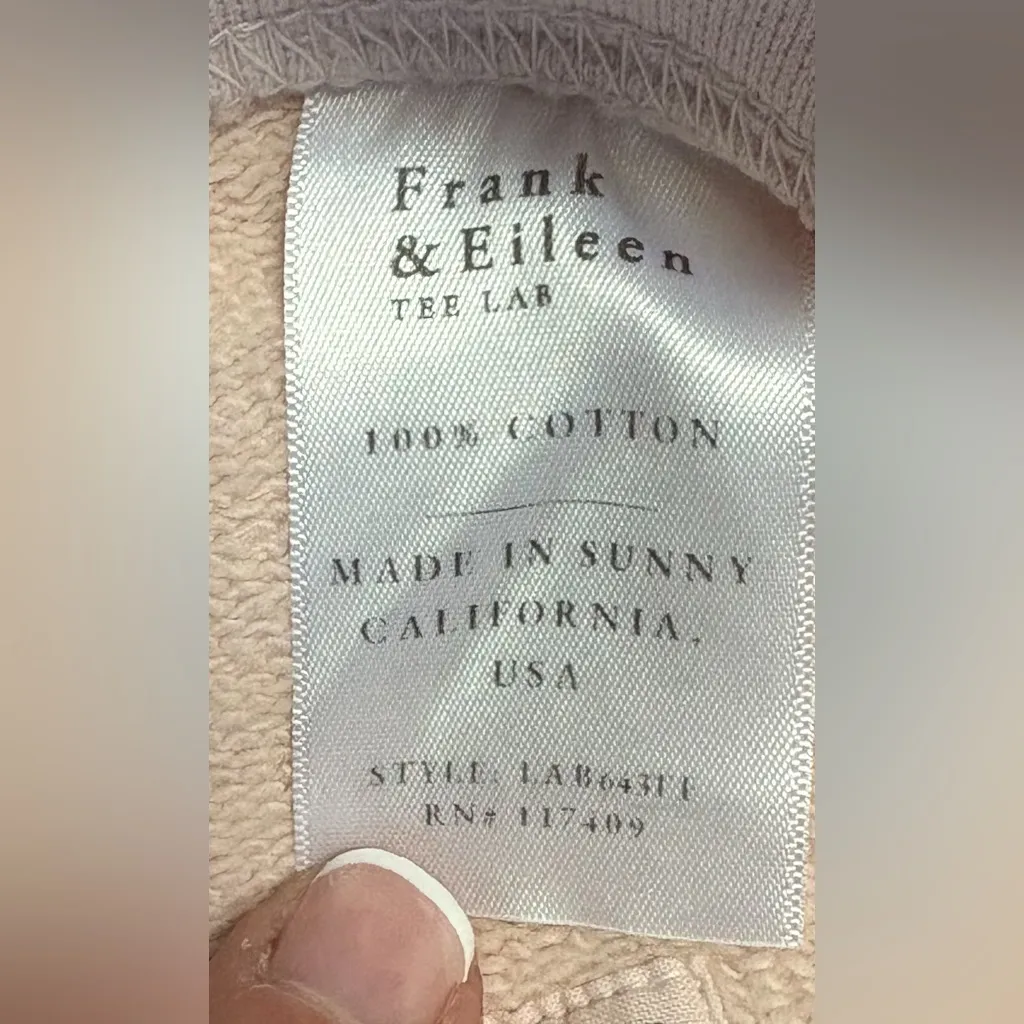 Frank & Eileen Bella Full Sweat-pant in Vintage Rose‎ No Drawstring Size Medium - Image 7