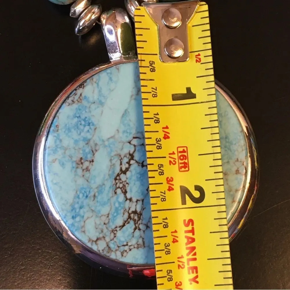 Lee Vintage ROBERT  MORRIS Turquoise Necklace - Image 7