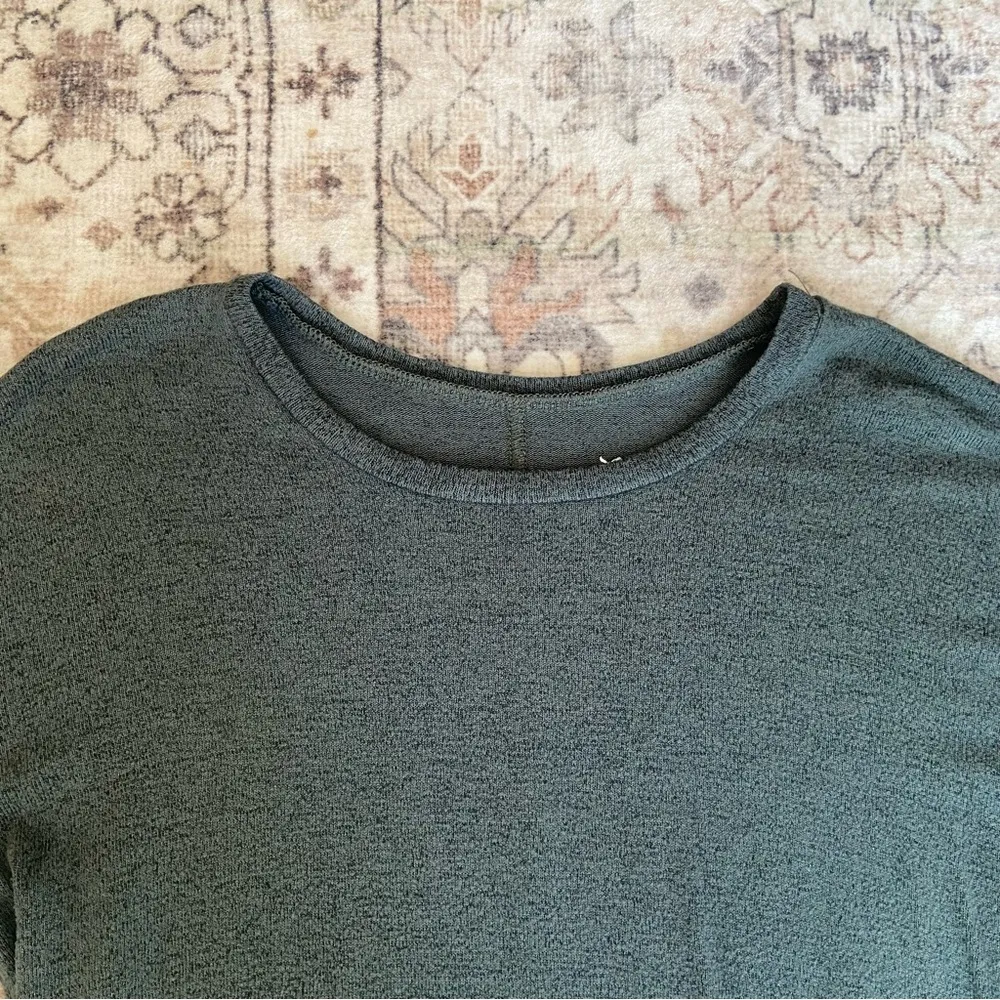 American Eagle Outfitters Soft & Sexy Plush Top in Forest Green - Image 5