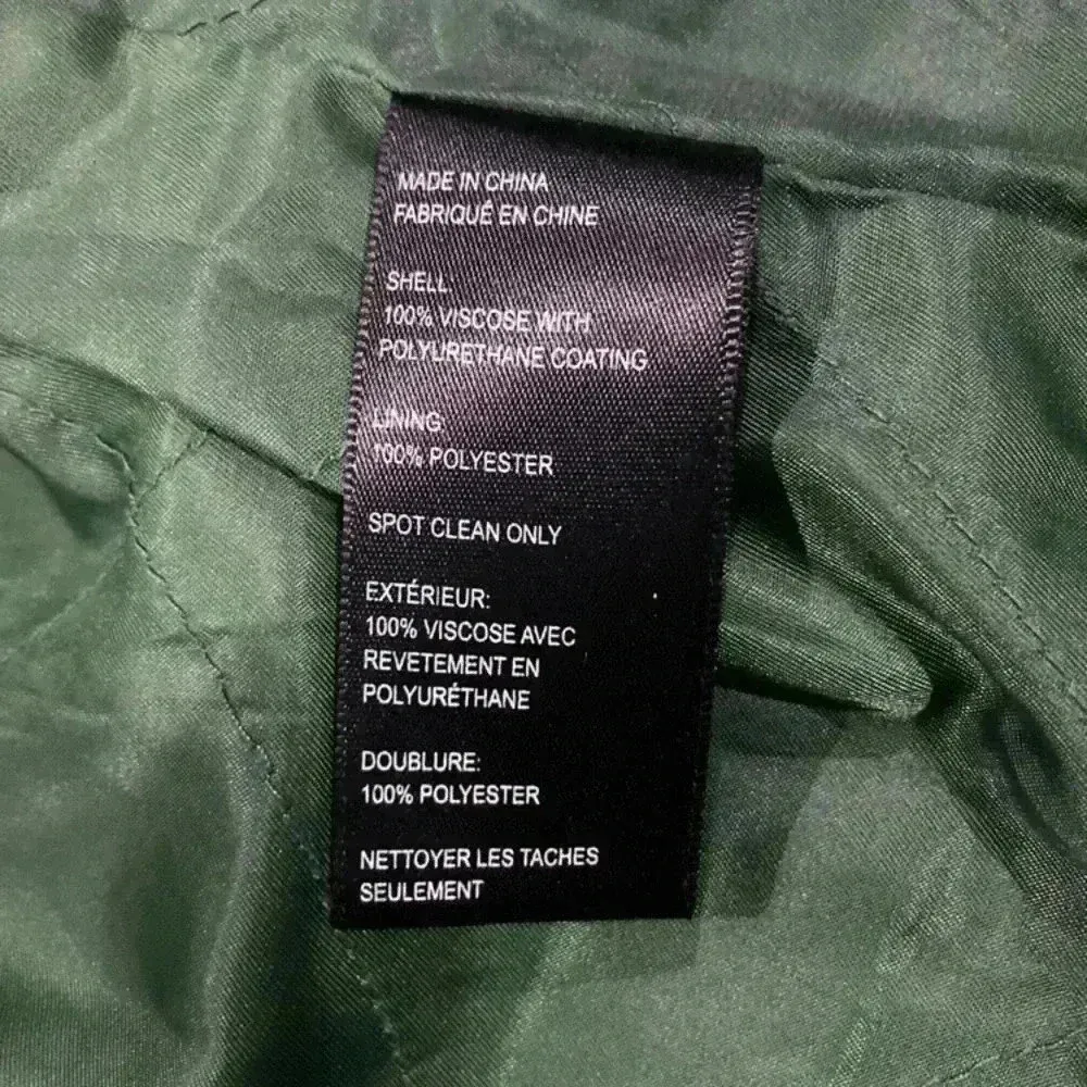 BDG Black faux leather jacket in size xs - Image 4