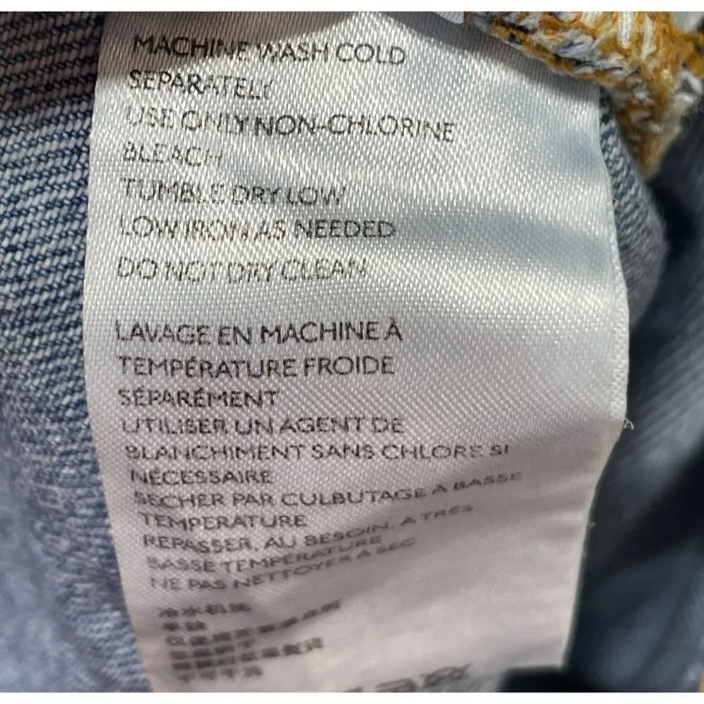 BDG Urban Outfitters Mom High-Rise Jeans Destroyed Medium Wash Size 27 - Image 7