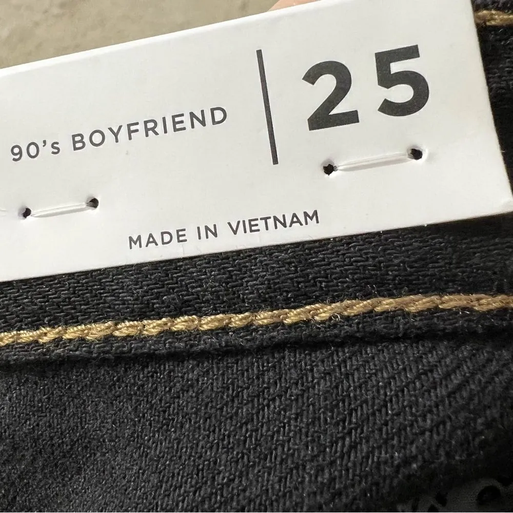 Pacsun womens 25, boyfriend, style, 90s, duotone, straight leg jeans‎ - Image 3