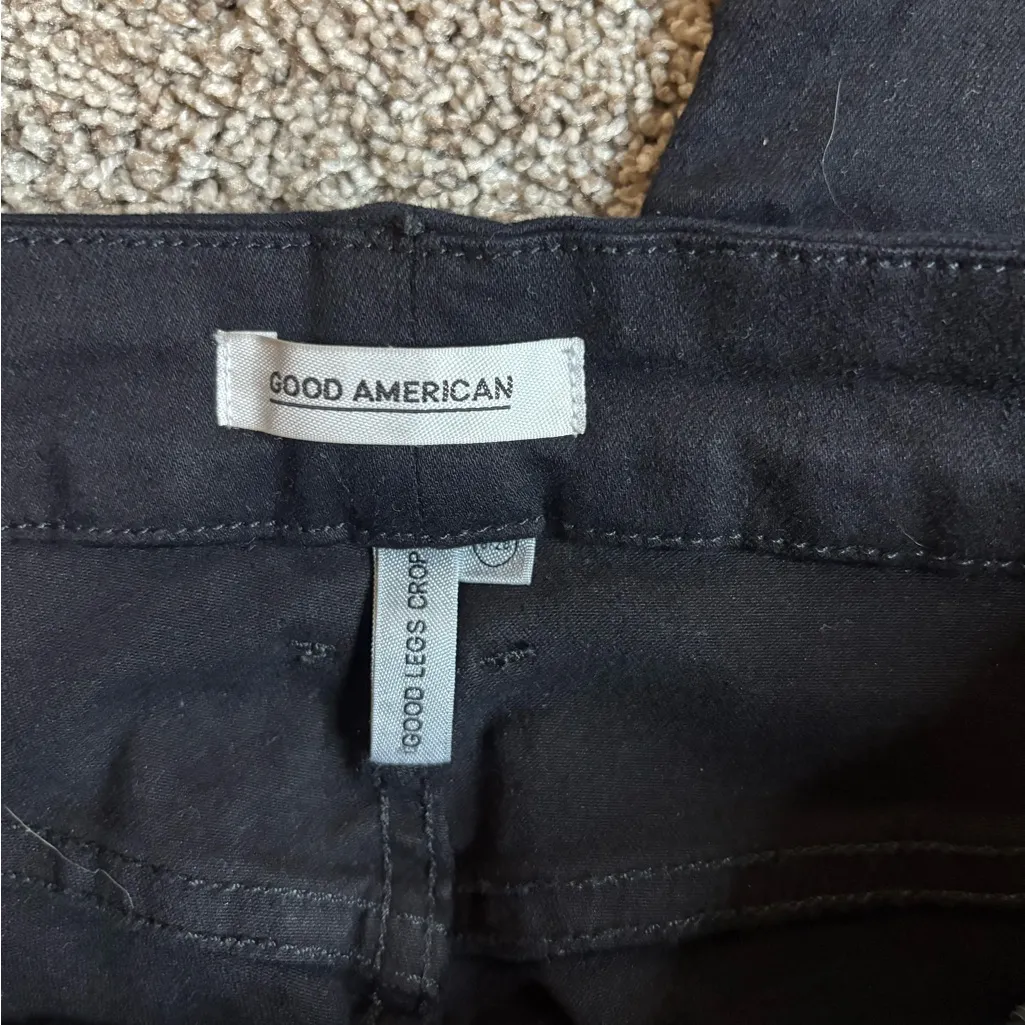 Good American Good Legs Crop Skinny Jeans - Image 2