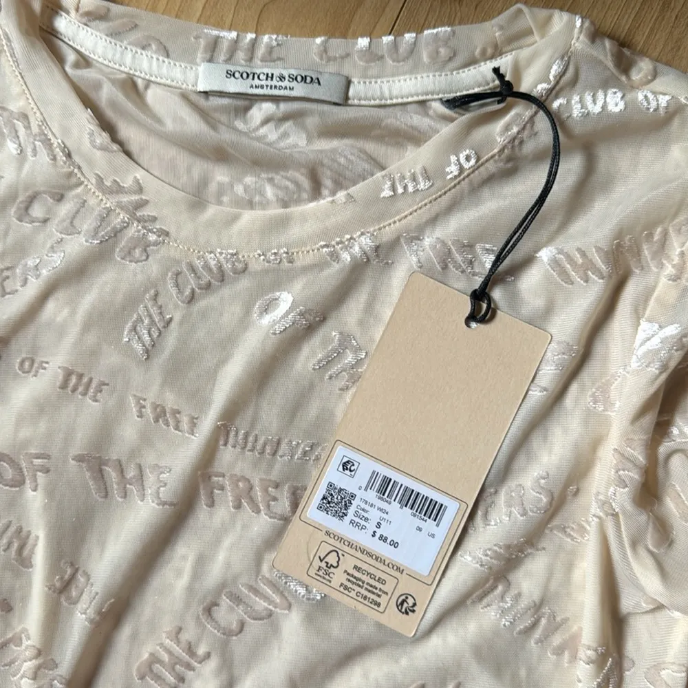 Scotch & Soda The club of the free sheer top - Image 2