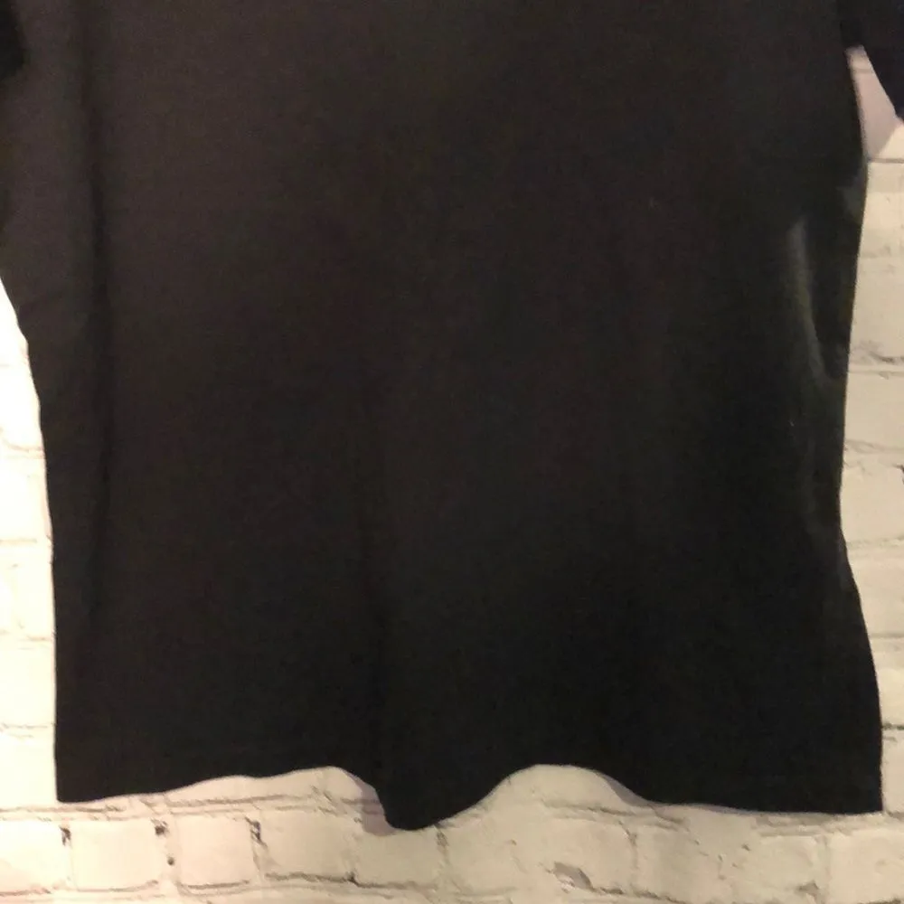 Bobbie Brooks Plain Black Tee Shirt L 12-14 - Image 4
