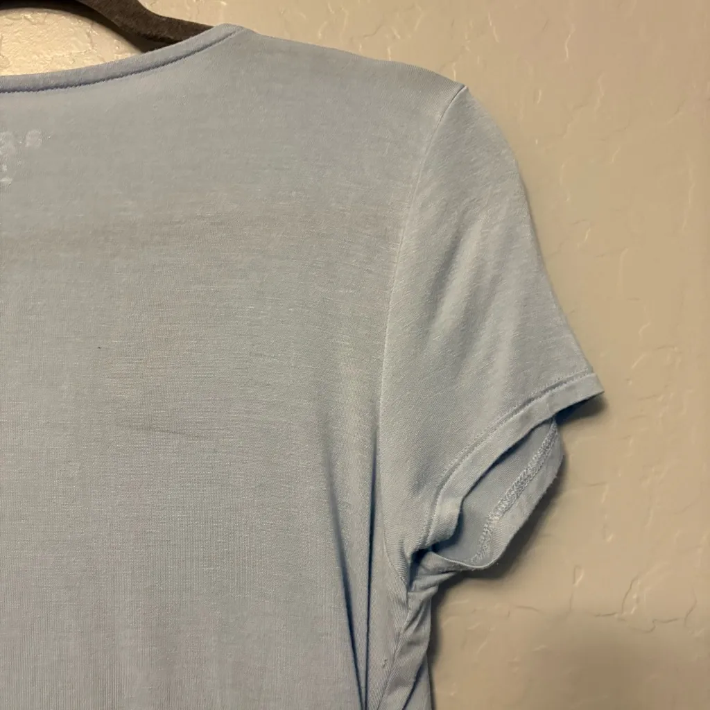 A:glow light blue maternity and nursing top size small - Image 14