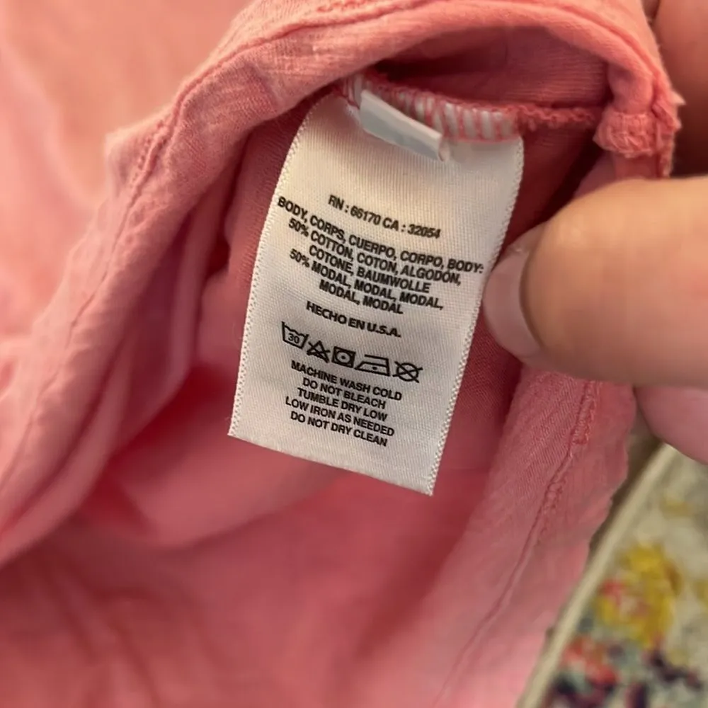 NWT anthropologie t.la pink babydoll blouse sma - Image 5