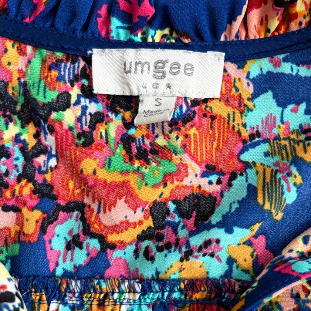 Umgee Mixed Floral Boho Top
Size Small - Image 3