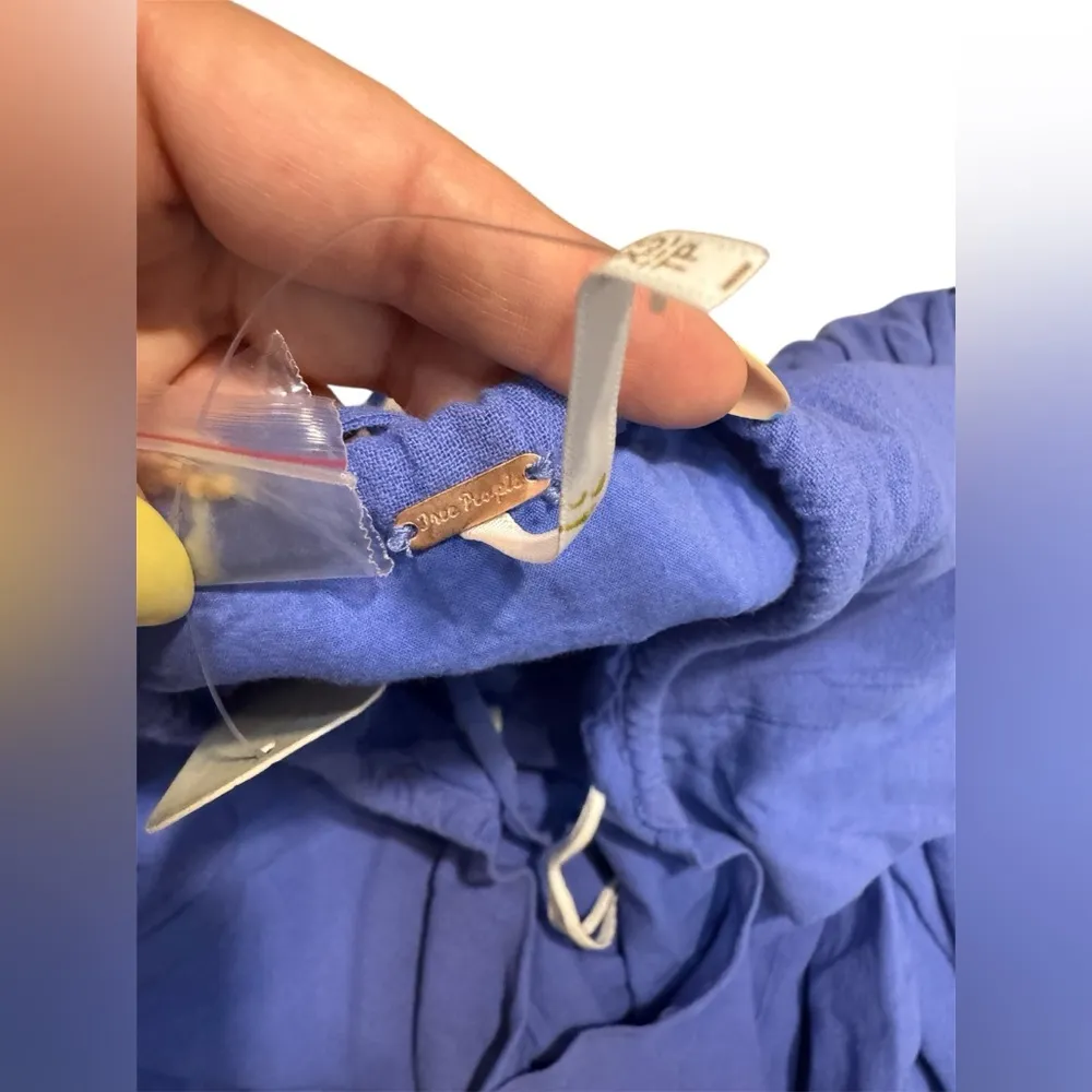 NWT FREE PEOPLE x Free-est Somewhere Sunny Maxi Dress Boho Peasant Tiered XS - Image 6