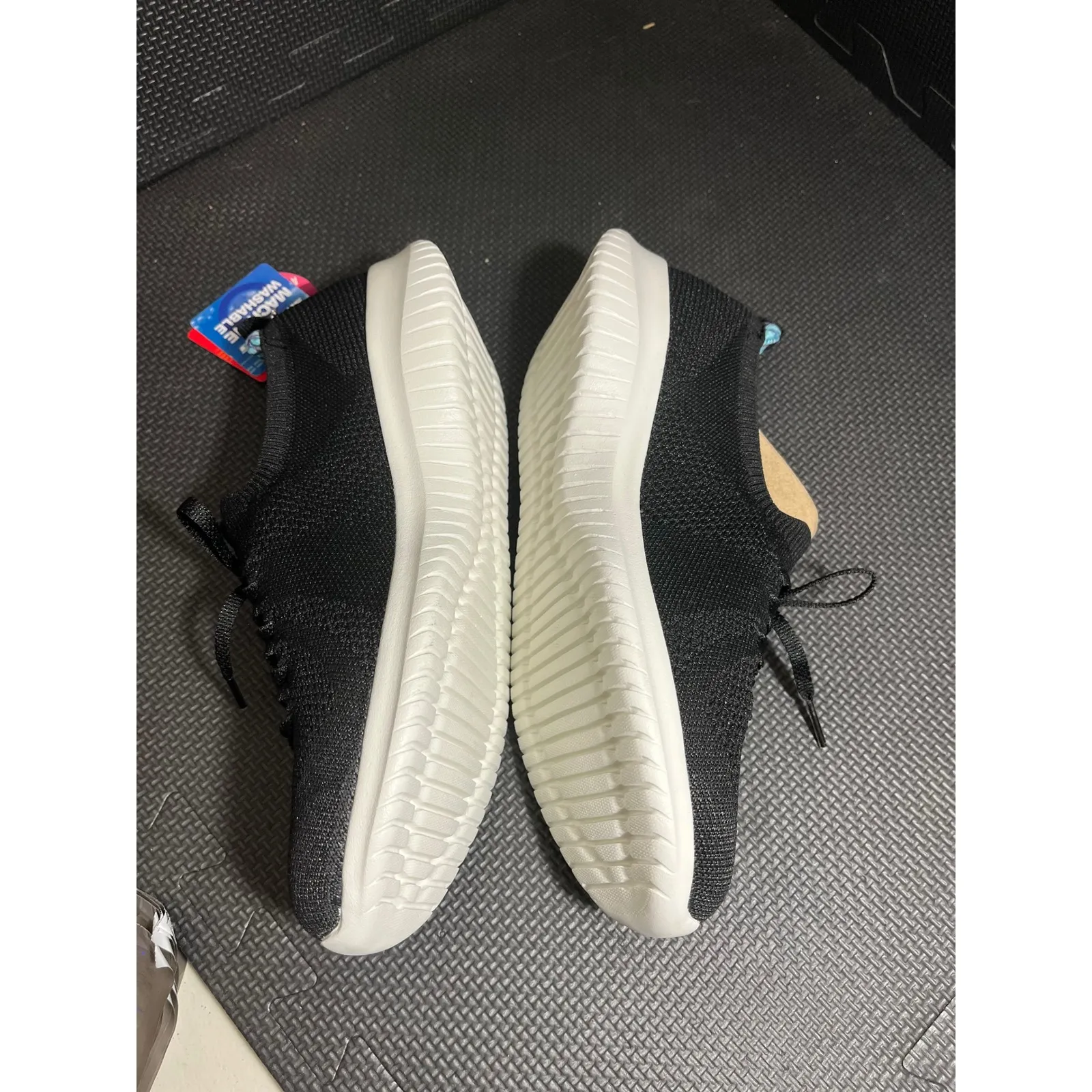 NWT Skechers Ultra Flex Washable Slip Ons-Flourishing View Black Womens 10 Wide - Image 6