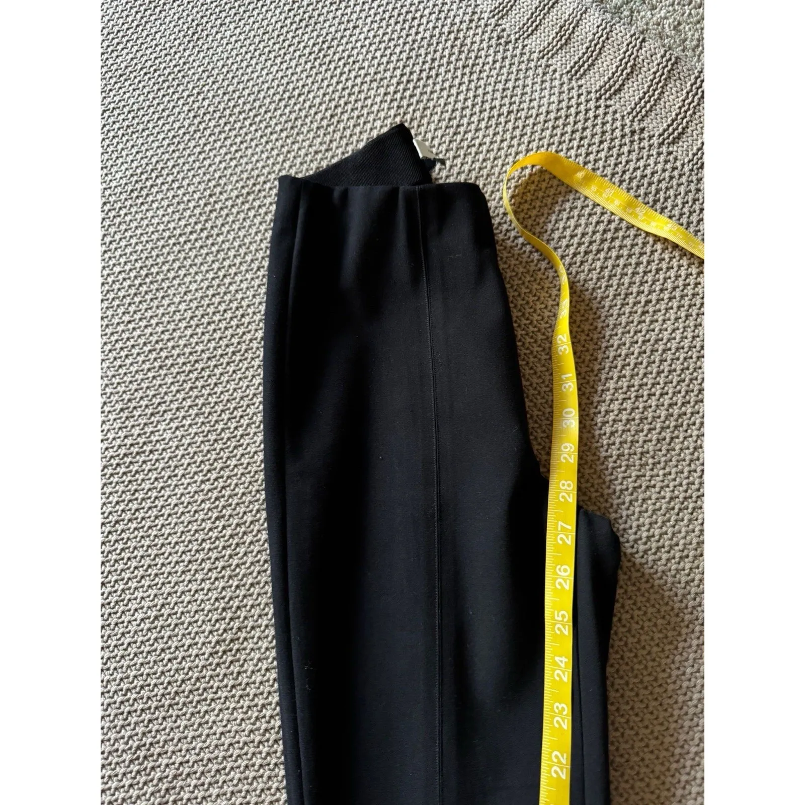 VINCE Womens  Tapered Causal Dress Pants Black Size Xsmall‎ - Image 9