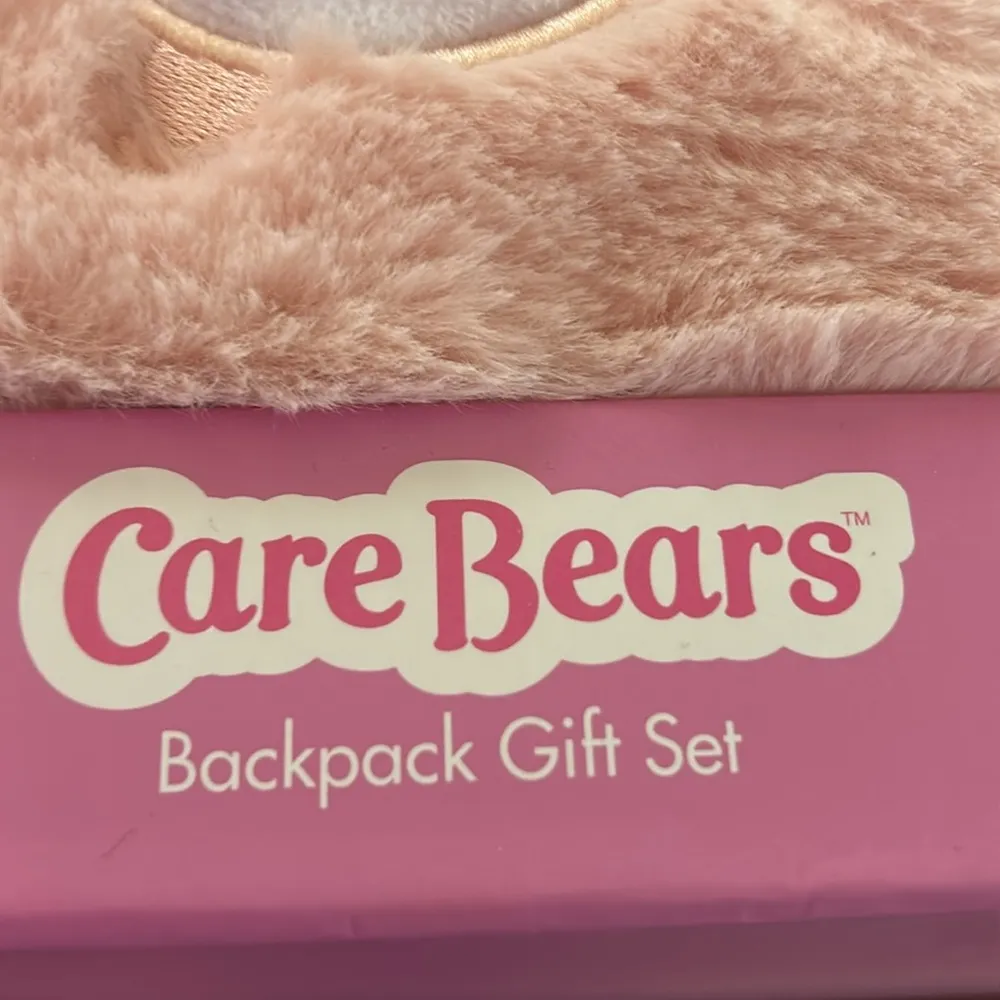 New Care Bears Backpack Set Pink - Image 5