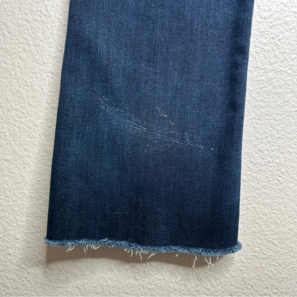 Mother The Hustler Ankle Fray jeans Howling At The Disco Ball 27 Blue - Image 15