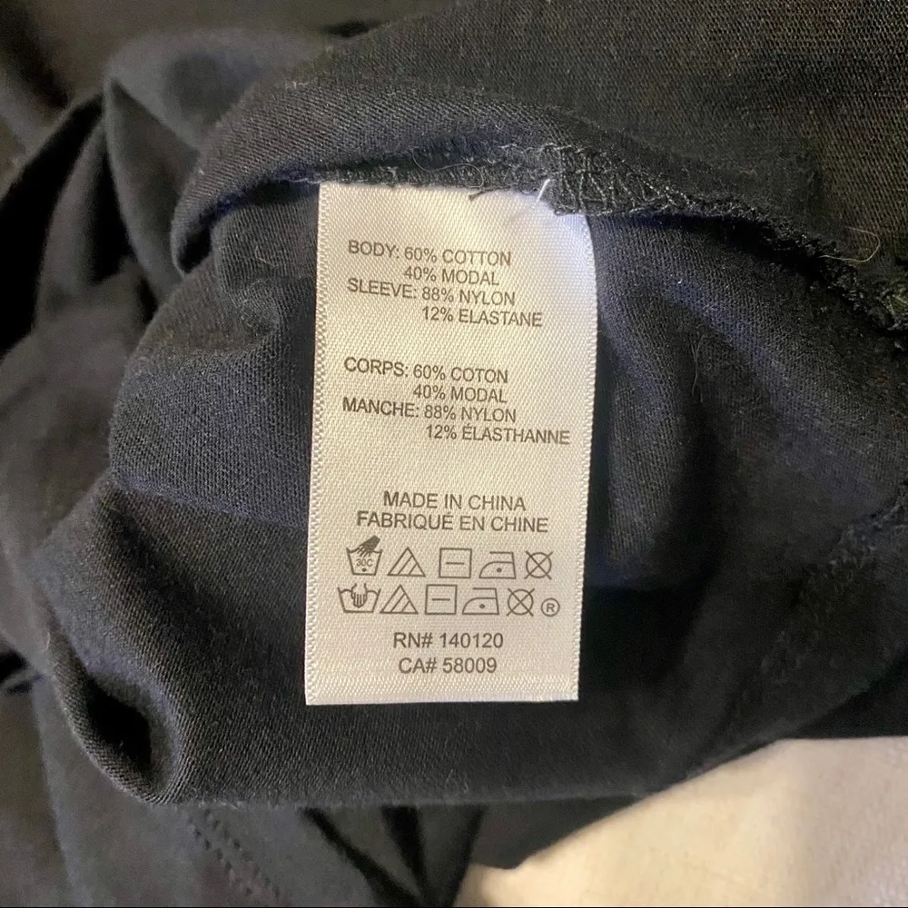 Stella and Dot Black Lace Long Sleeve Blouse XS - Image 12