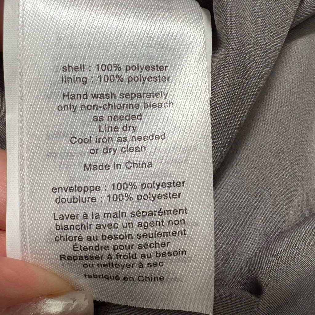 White By Vera‎ Wang Bobbin Net Dress Size 4 - Image 8