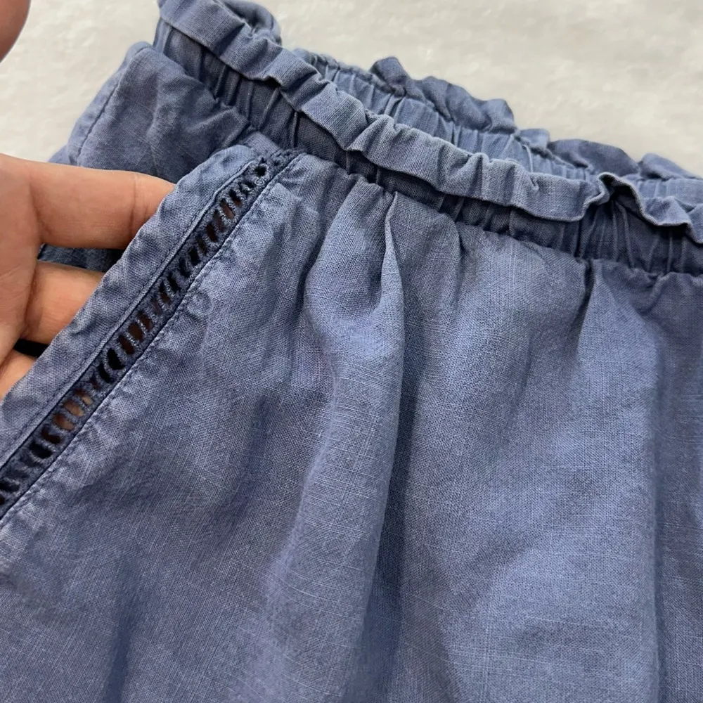 Anthropologie Cloth and Stone Blue Women’s Stretchy waist Drawstring  Size L - Image 10