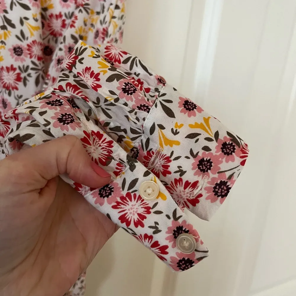 Loft Flowery Top - Long sleeves - Size XS - Image 27