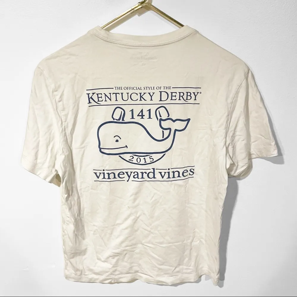 Vineyard Vines XS 2015 Kentucky Derby Graphic Crewneck Short Sleeve T-Shirt - Image 5