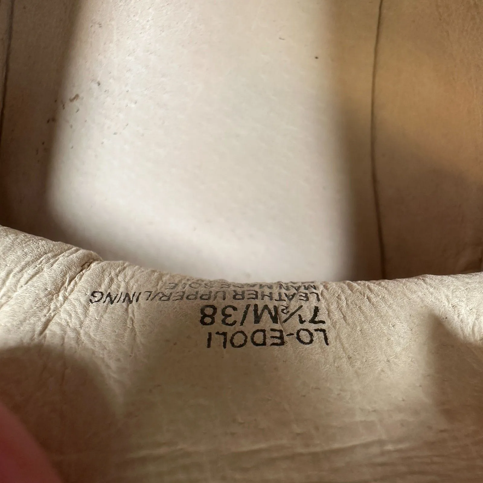 Louise et Cie Edoli Pearl Studded Suede Loafer Women's Size 7.5 - Image 5