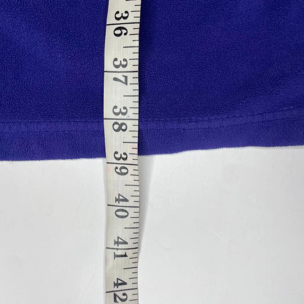 Cheressi Vintage Purple Fleece Tie Wrap Robe Housecoat Cozy Comfy Winter Sz Sm - Image 8