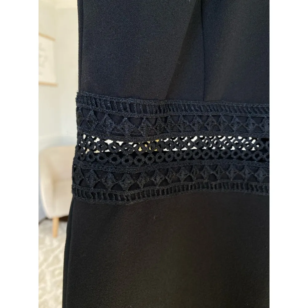 PremierAmour Lace Dress Office Siren Retro Elegance Summer Boho Date Prom Event Black Size 2 - Image 5