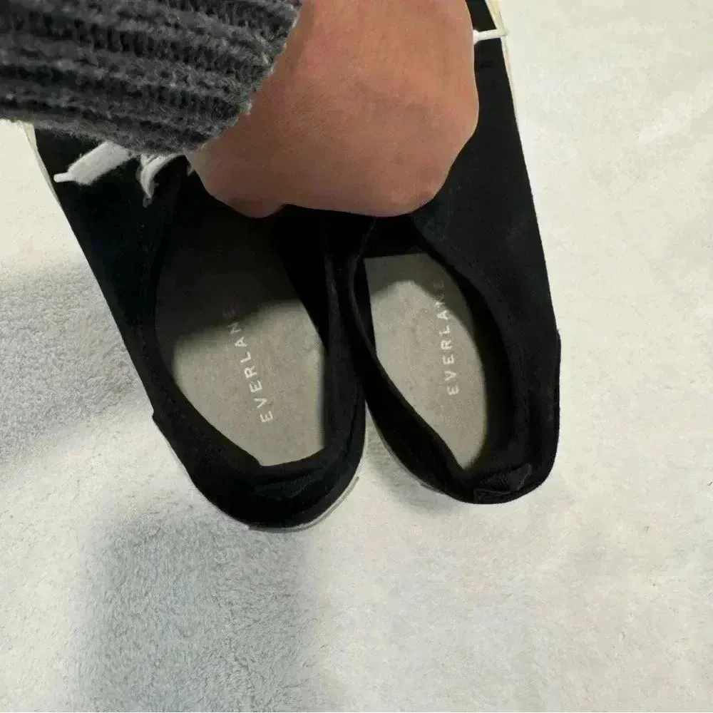 Everlane Canvas Sneakers in Black size 7 - Image 8