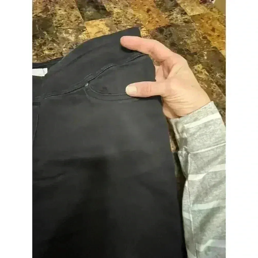 Van Heusen Size 10 Women’s Stretch Pants with small deficit Black - Image 4