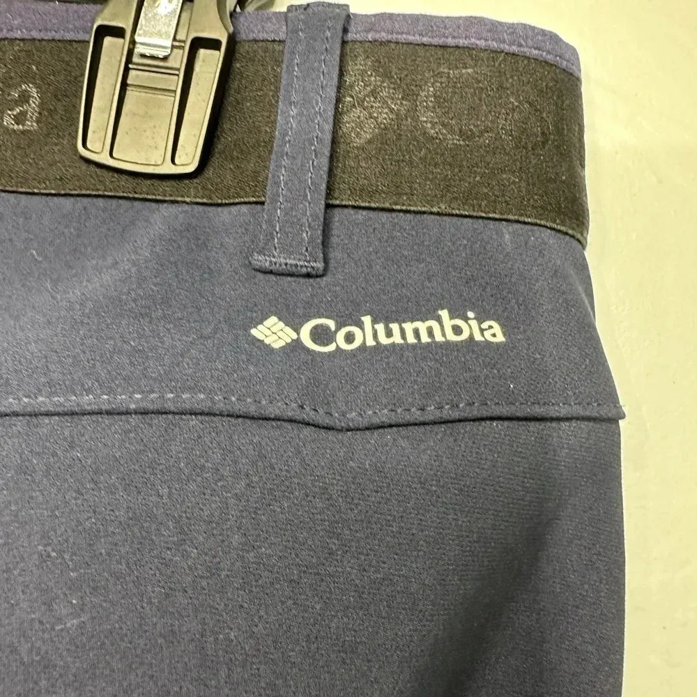 Columbia Mt Boulder Pants Women’s Size 12 Hiking Warm Navy Heavy Duty - Image 7