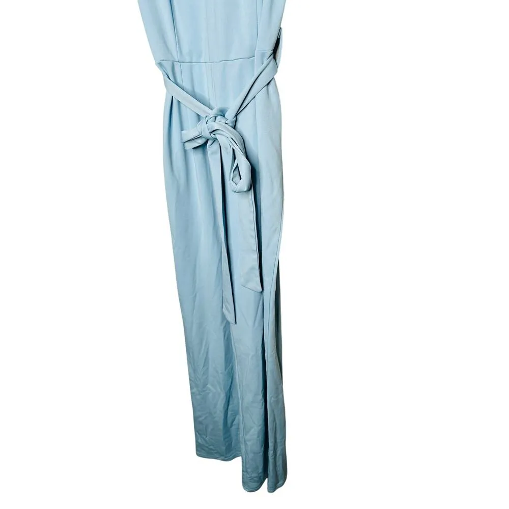 AREA STARS Light Blue Ruffle Sleeve V - Image 10