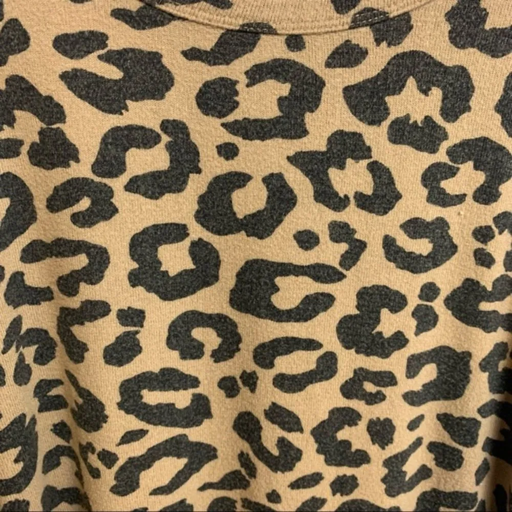 Buffalo David Bitton Leopard Print Crew Neck Sweater - Image 7