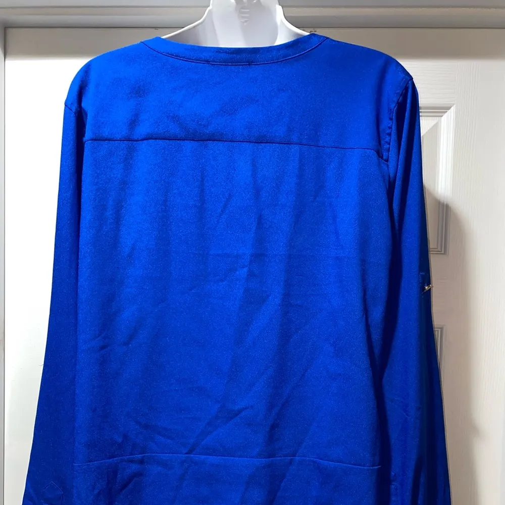 Satin Front Long Sleeves Shirt - Image 4