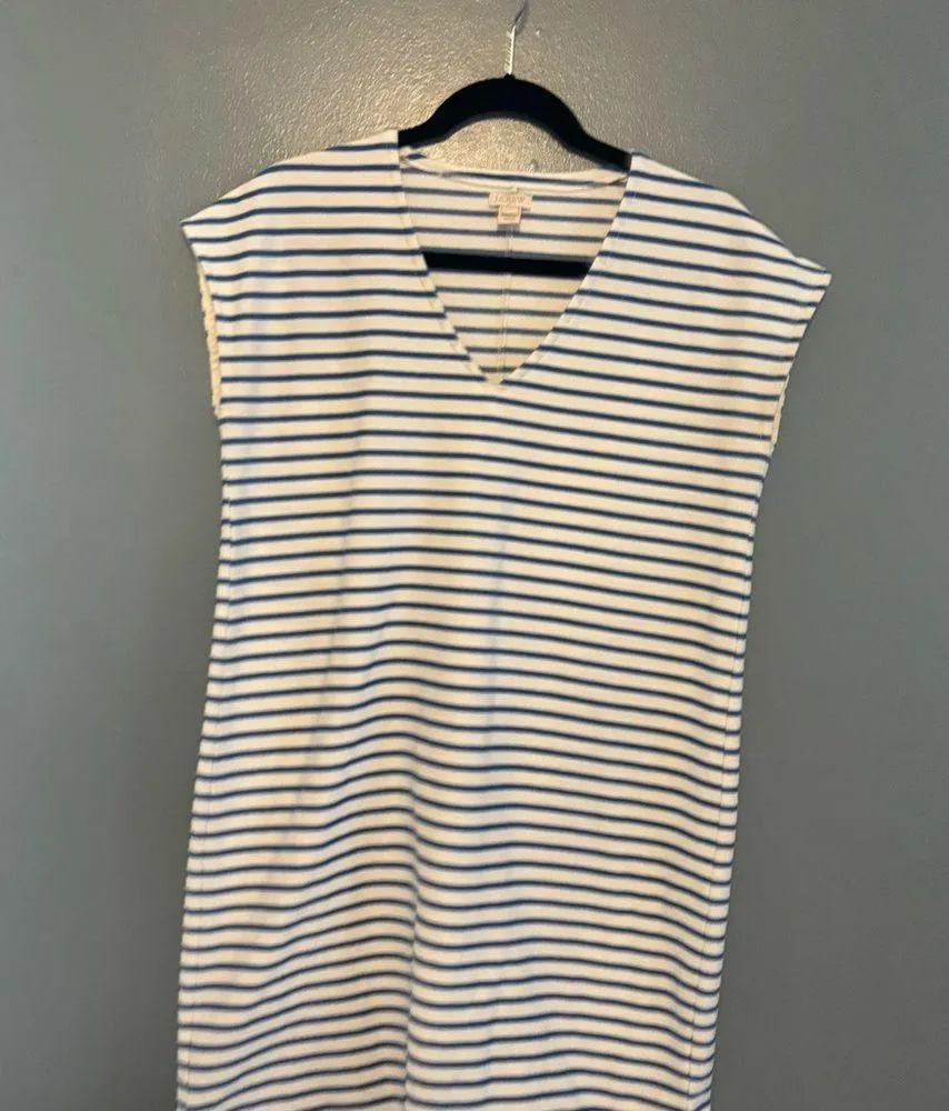 J. Crew Striped Mini Dress, Sleeveless - Image 8