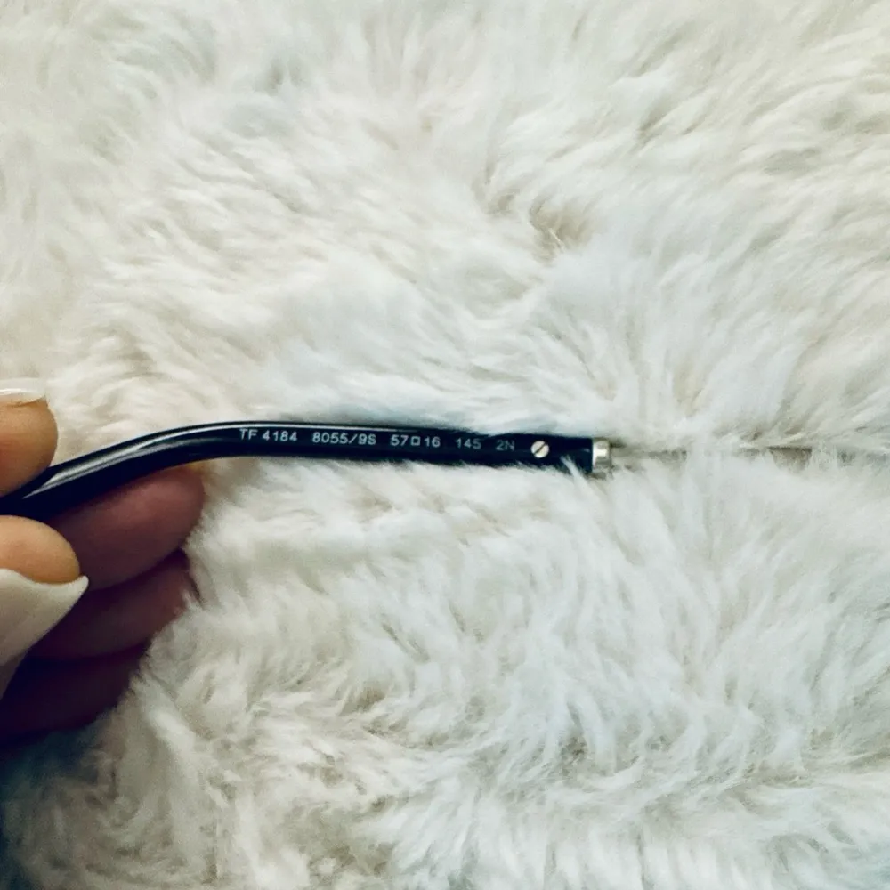 Tiffany & Co. Sunglasses TF4184  8055/9s Blue/Black Frame Gray Lens With Box - Image 10