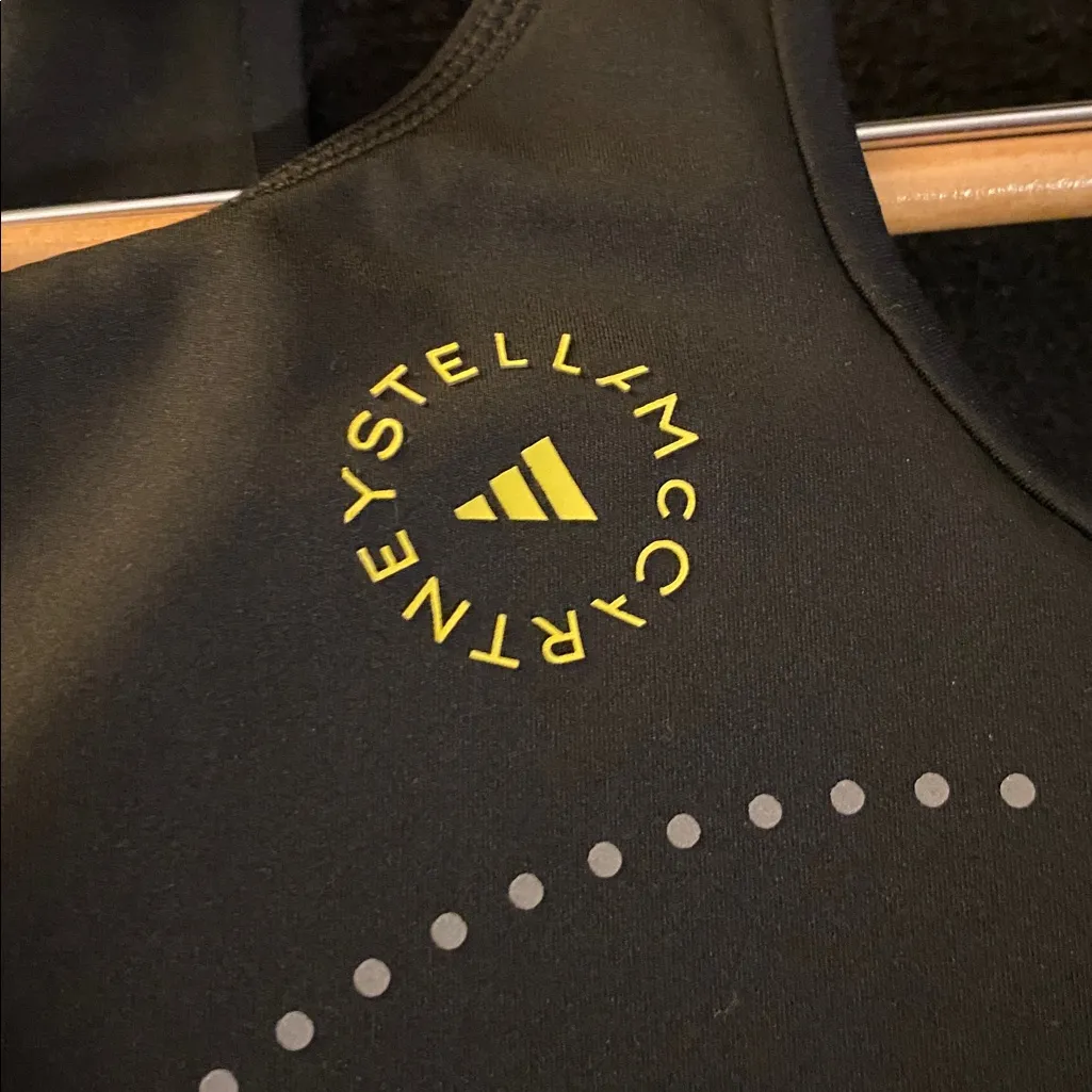 Adidas by Stella McCartney's TruePace crop top Black - Image 8