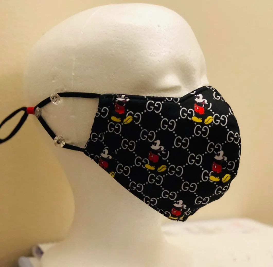 Gucci Mickey Mouse GG  Face Mask - Image 3
