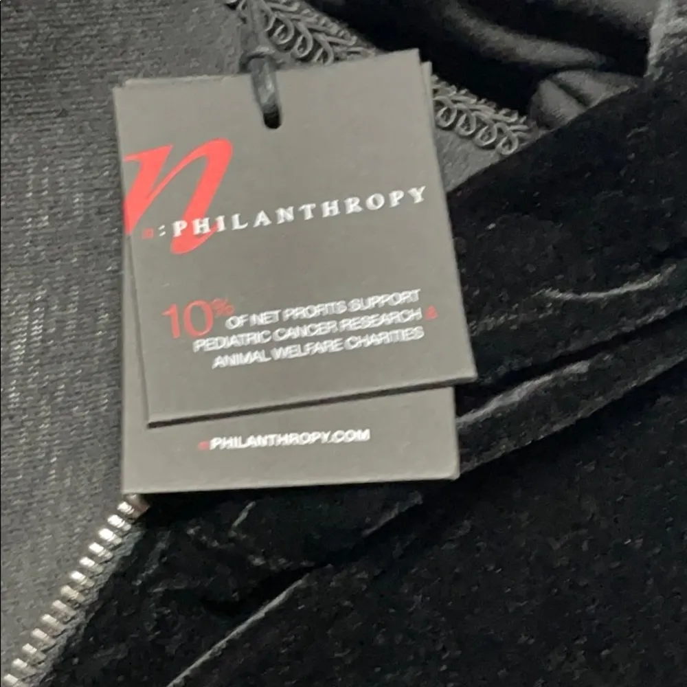 🎉HP🎉 N: Philanthropy “Pompano” Black Hooded Size Small - Image 11