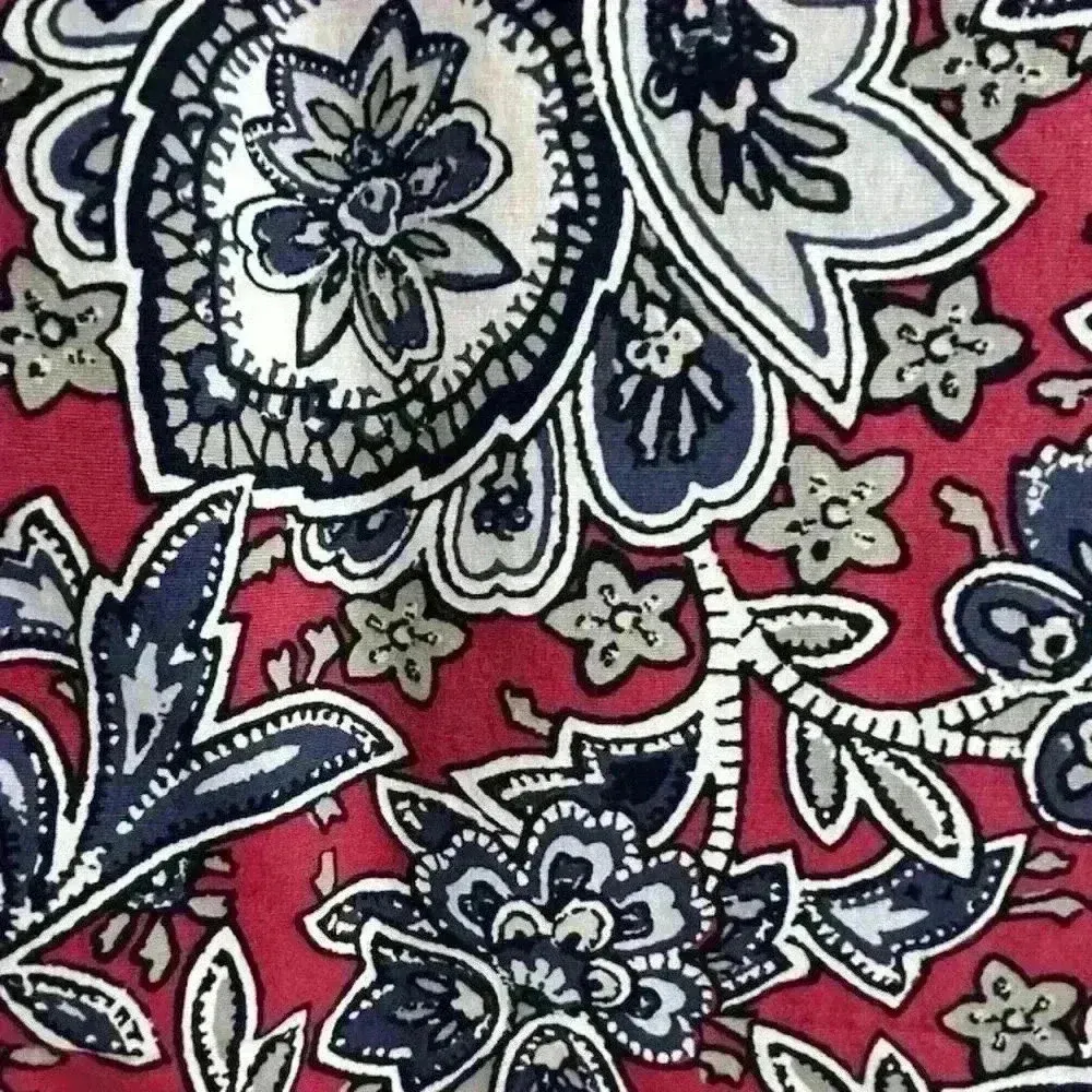 LOFT Outlet Women's Size 10 Paisley A-Line Short Skirt Multicolor - Image 9