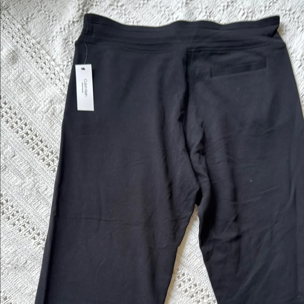 Calvin Klein Black Joggers with Relaxed Fit - Image 12