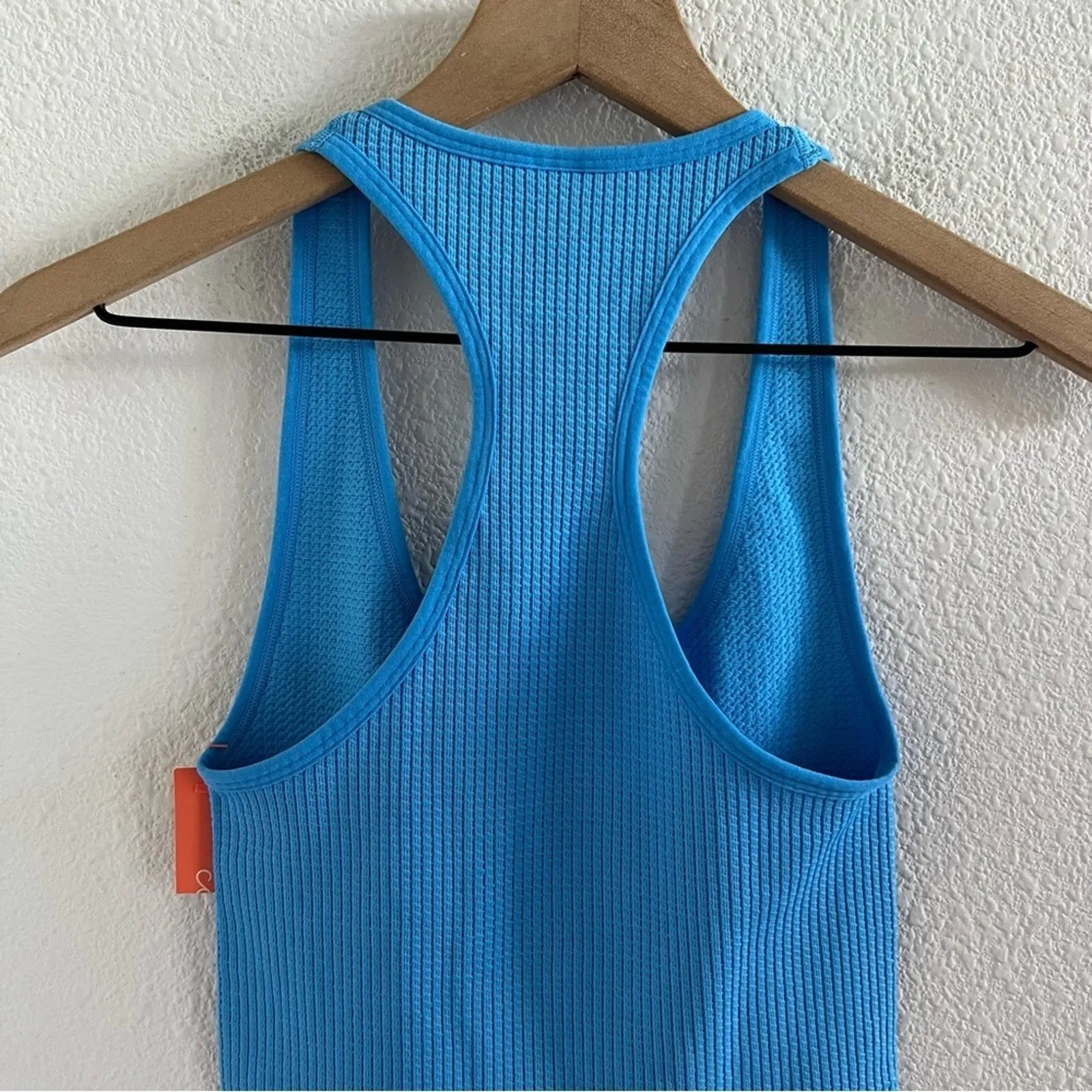 NWT Colsie Blue Unitard Blue Romper Stretchy XS - Image 6