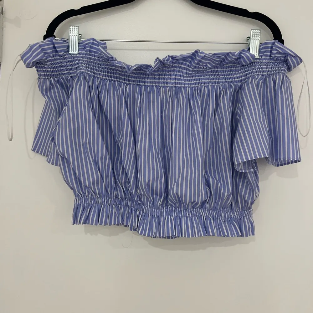 ZARA NWOT  Stripped Strapless Top - Image 7