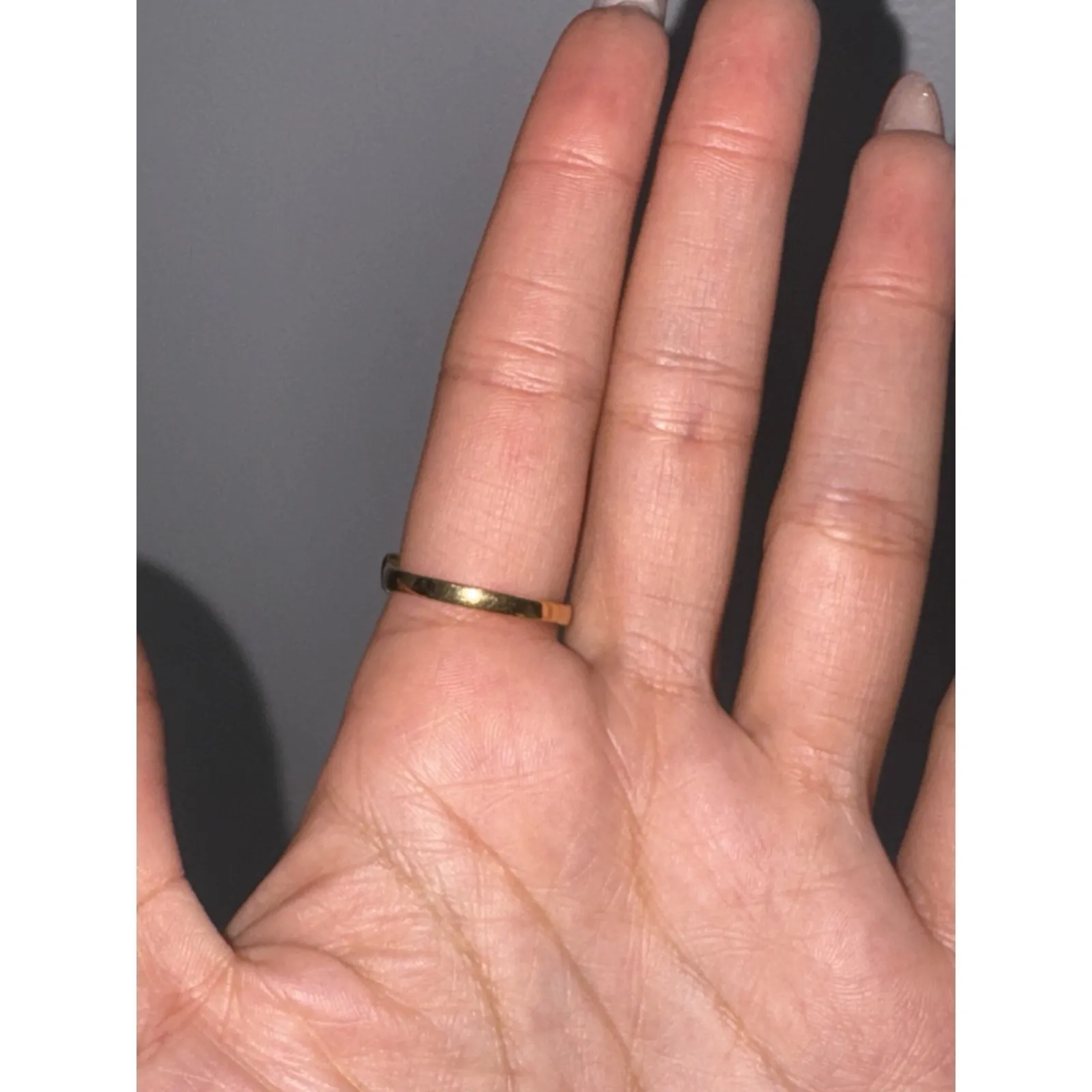 Size 8 Multicolor Multi Round Gemstone Gold Over Sterling Silver‎ 925 Band Ring - Image 11