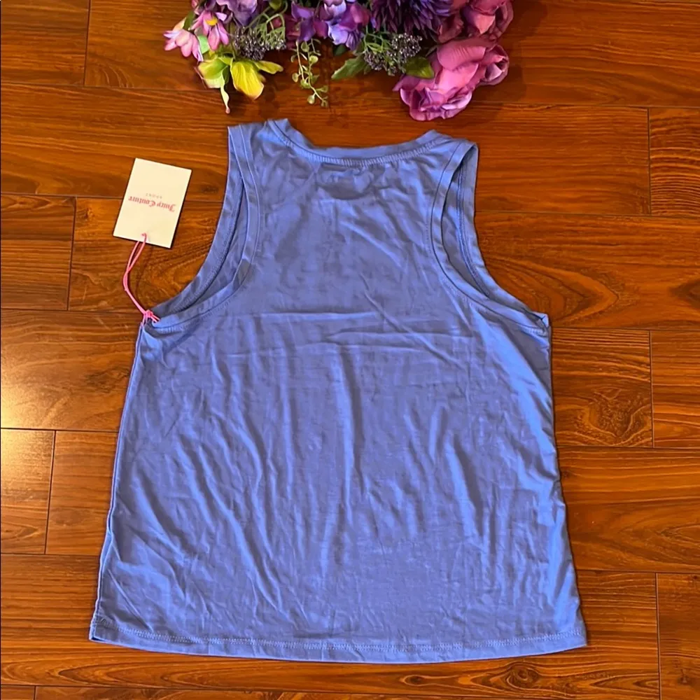 Juicy Couture Blue Tank Top - Image 6