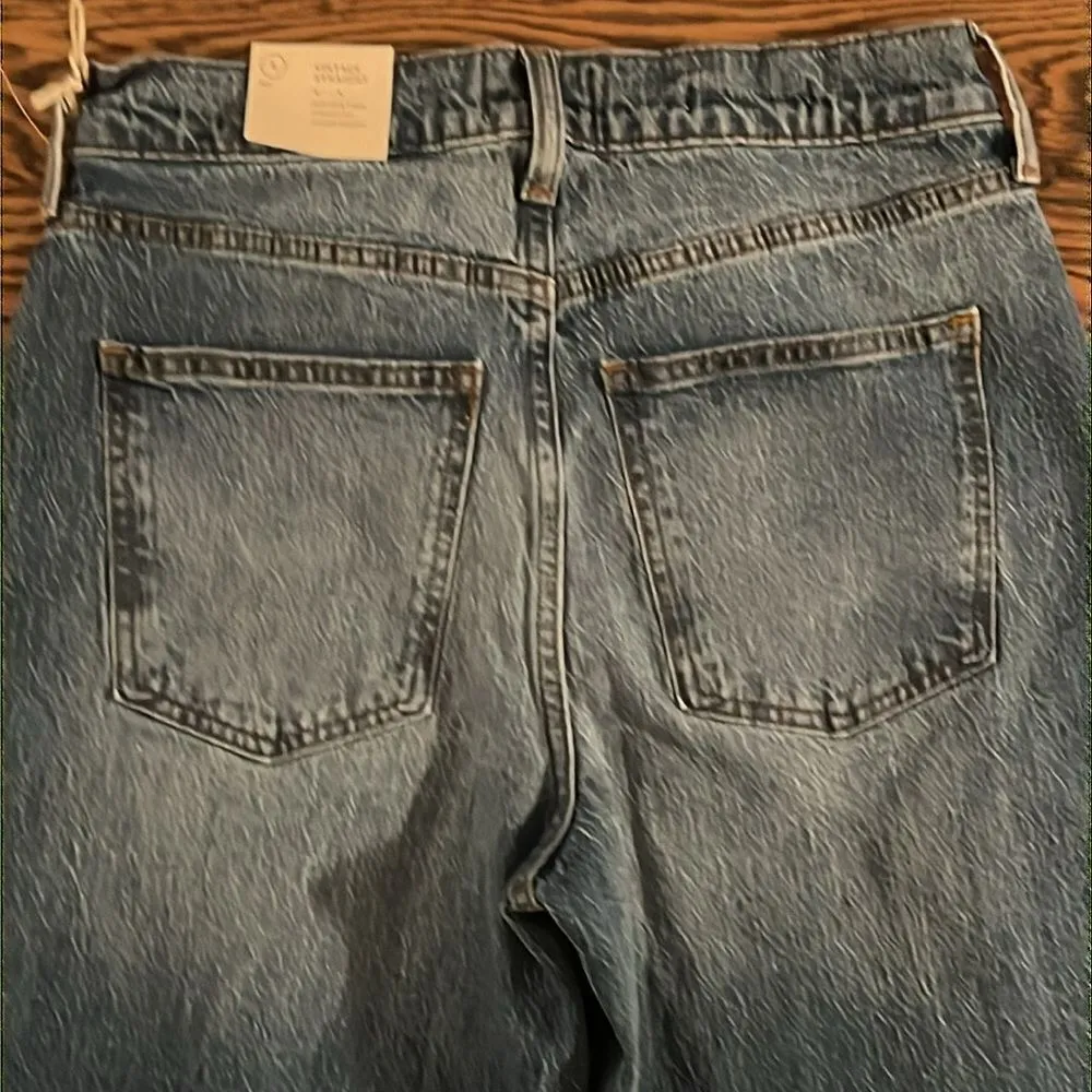 Universal‎ Thread 4/R Medium Wash High-Rise Vintage Stretch Straight Jeans C18 - Image 8